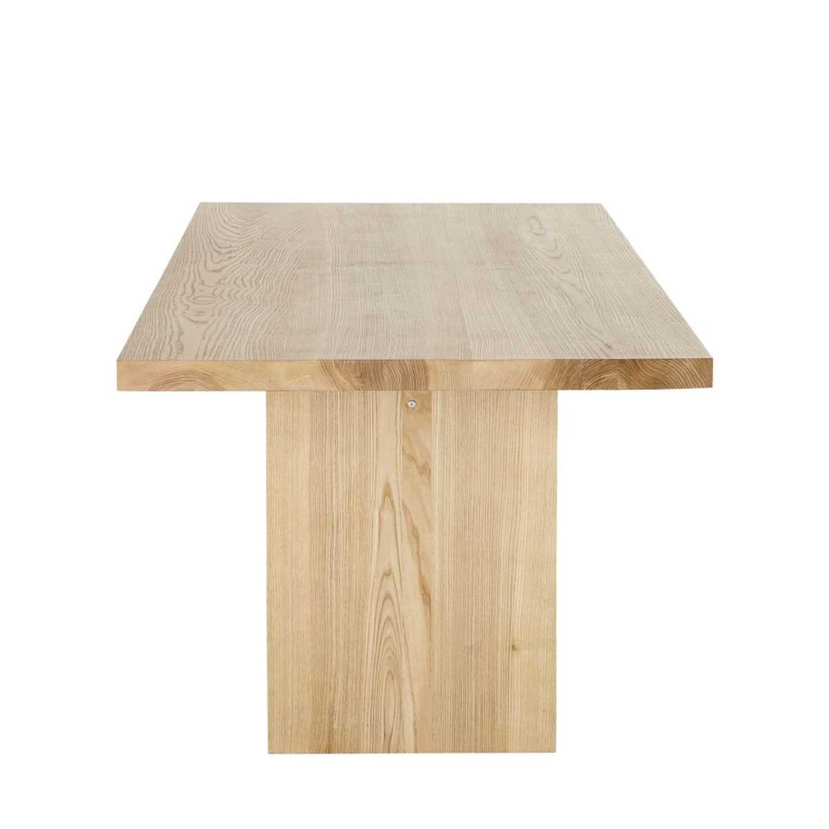 Solid Ash 6-8 Seater Dining Table W200 Eole – image 3