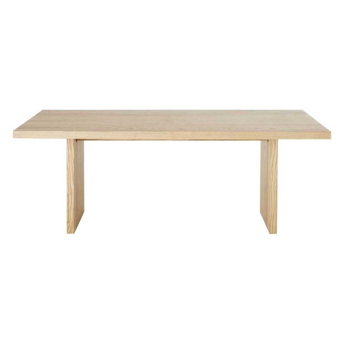 Solid Ash 6-8 Seater Dining Table W200 Eole – image 2