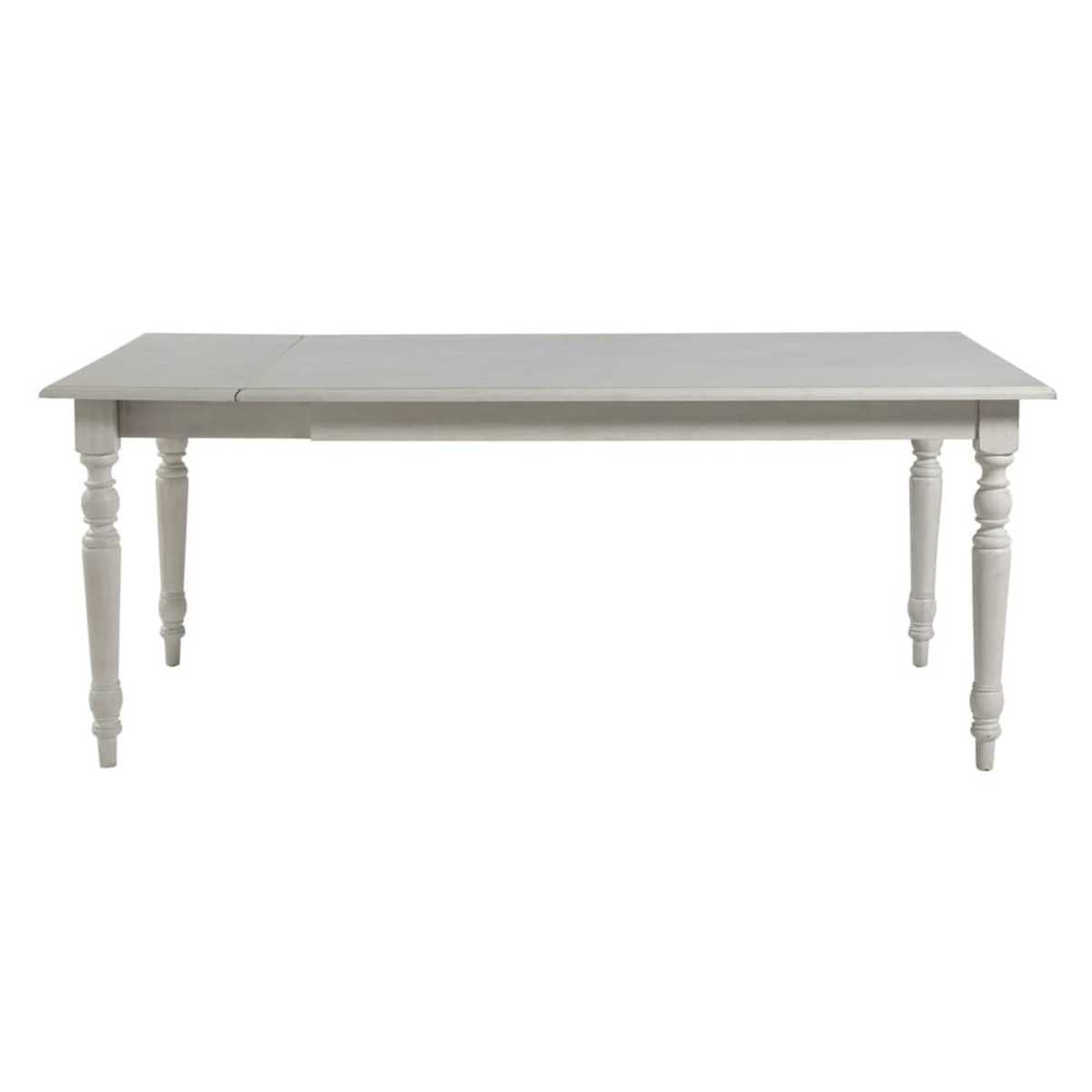 White Extendible 6-8 Seater Dining Table W 160-200 cm Romance – image 3