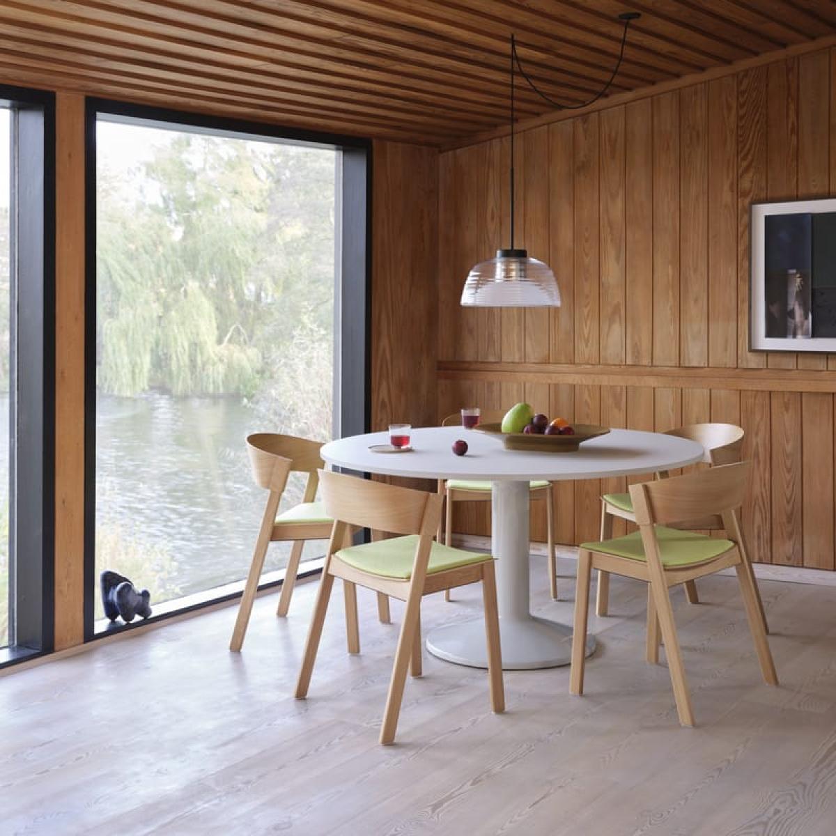 Midst Round table natural wood / Ø 120 cm - Oak - Muuto – image 2