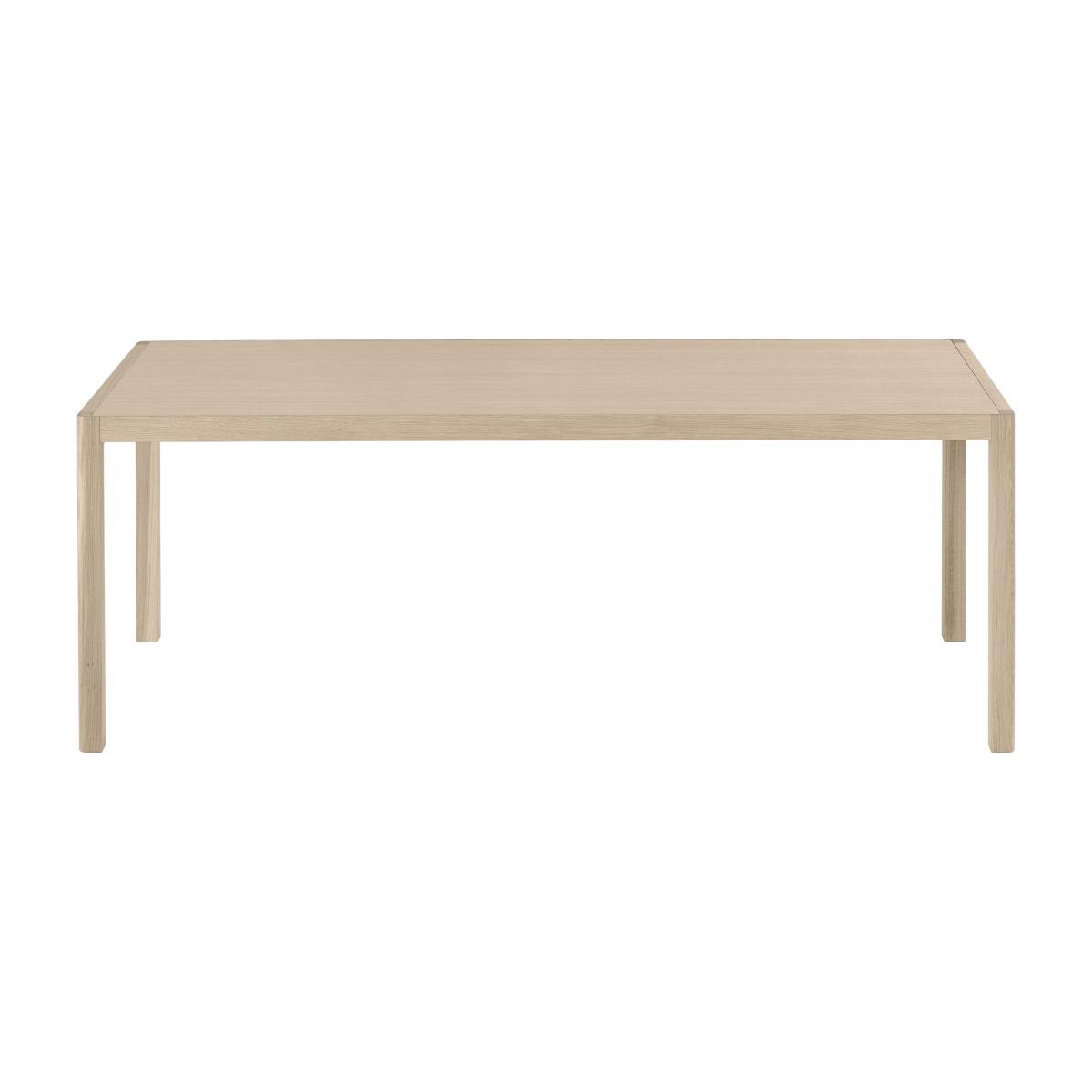 Workshop Rectangular table - / Oak veneer - 200 x 92 cm by Muuto Natural wood – image 1