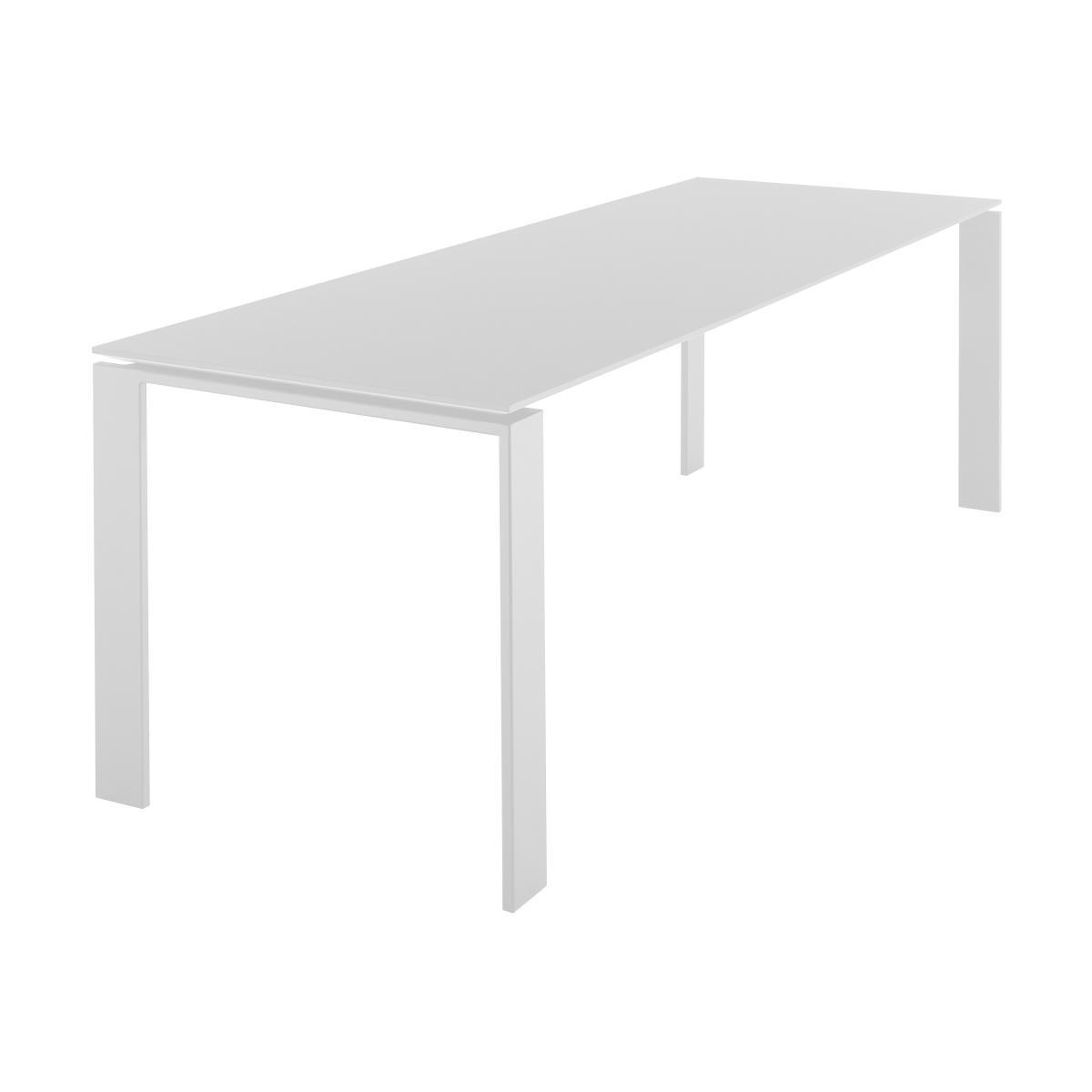 Four Rectangular table - White - L 190 cm by Kartell White – image 1