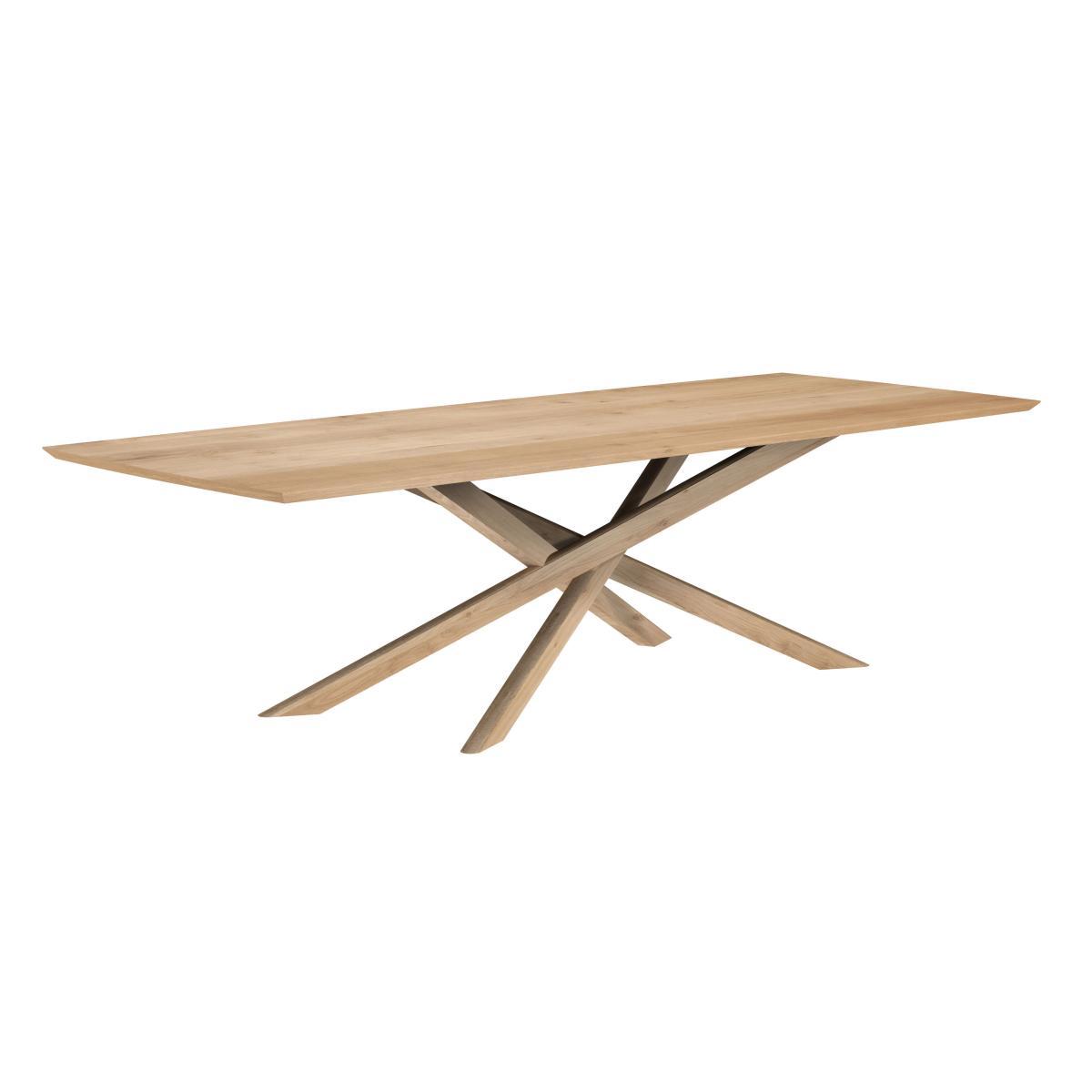 Mikado Rectangular table - / Solid oak - 280 x 110 cm / 10 people by Ethnicraft Natural wood – image 2