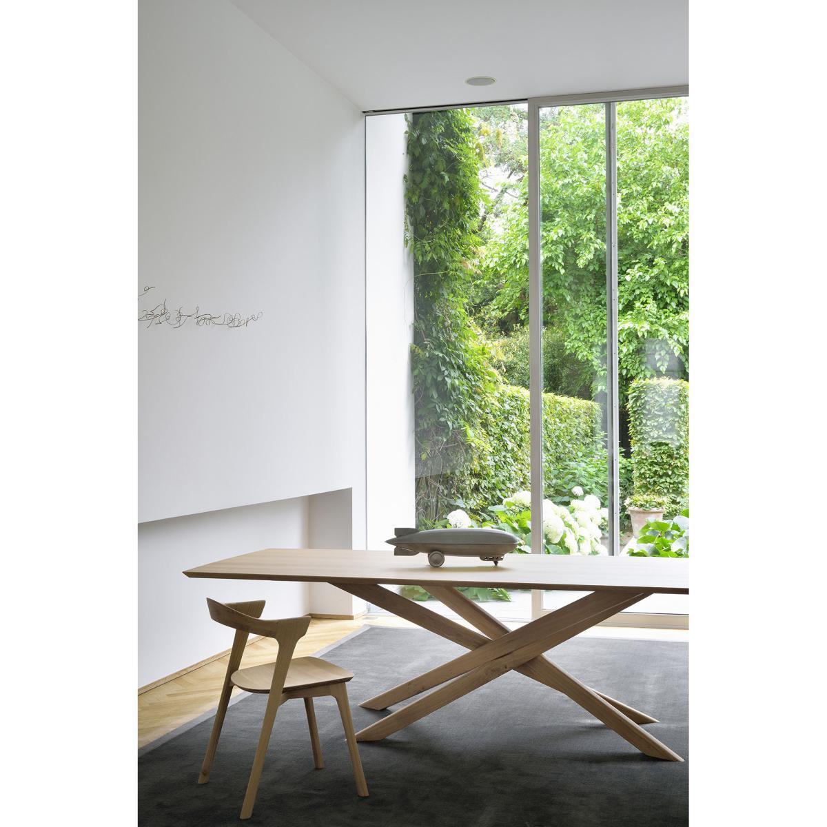 Mikado Rectangular table - / Solid oak - 280 x 110 cm / 10 people by Ethnicraft Natural wood – image 3