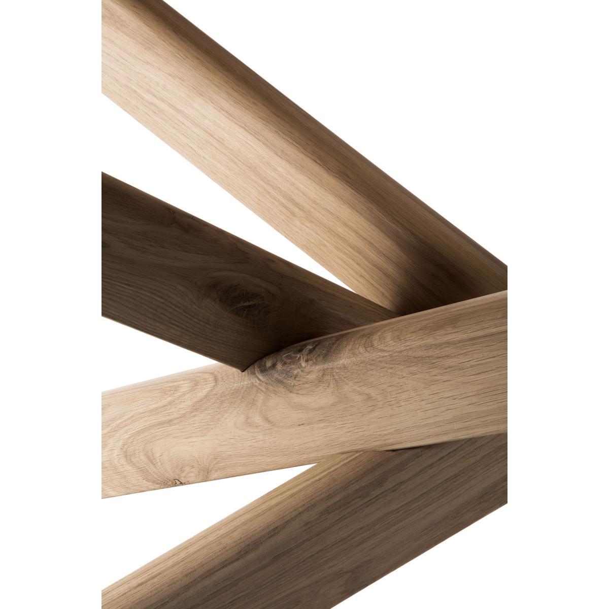 Mikado Rectangular table - / Solid oak - 280 x 110 cm / 10 people by Ethnicraft Natural wood – image 5