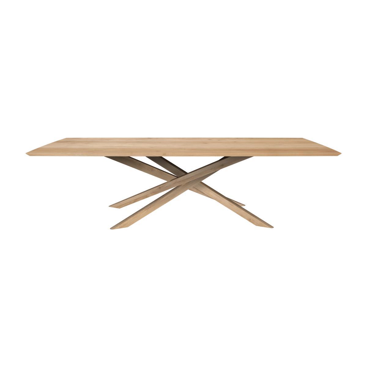 Mikado Rectangular table - / Solid oak - 280 x 110 cm / 10 people by Ethnicraft Natural wood – image 1