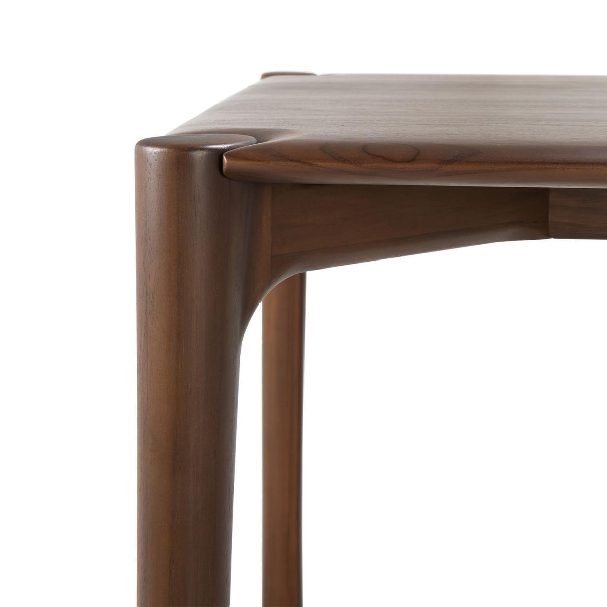 PI Rectangular table natural wood / 240 x 100 cm - Solid teak / 10 people - Ethnicraft – image 5