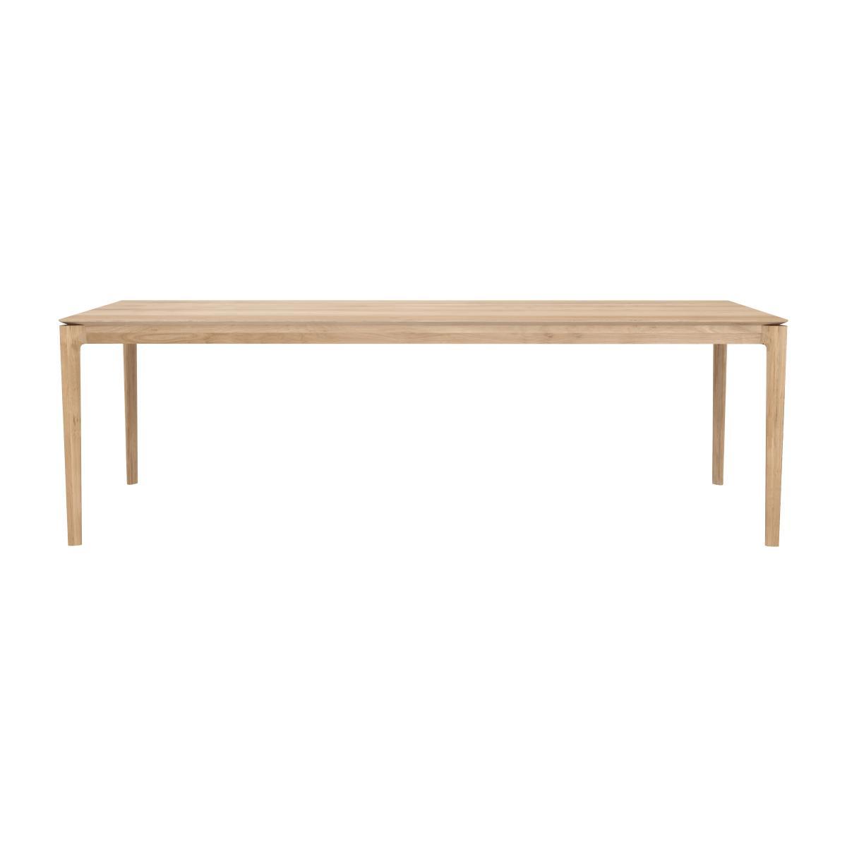Bok Rectangular table - / Solid oak 240 x 100 cm / 10 people by Ethnicraft Natural wood – image 1