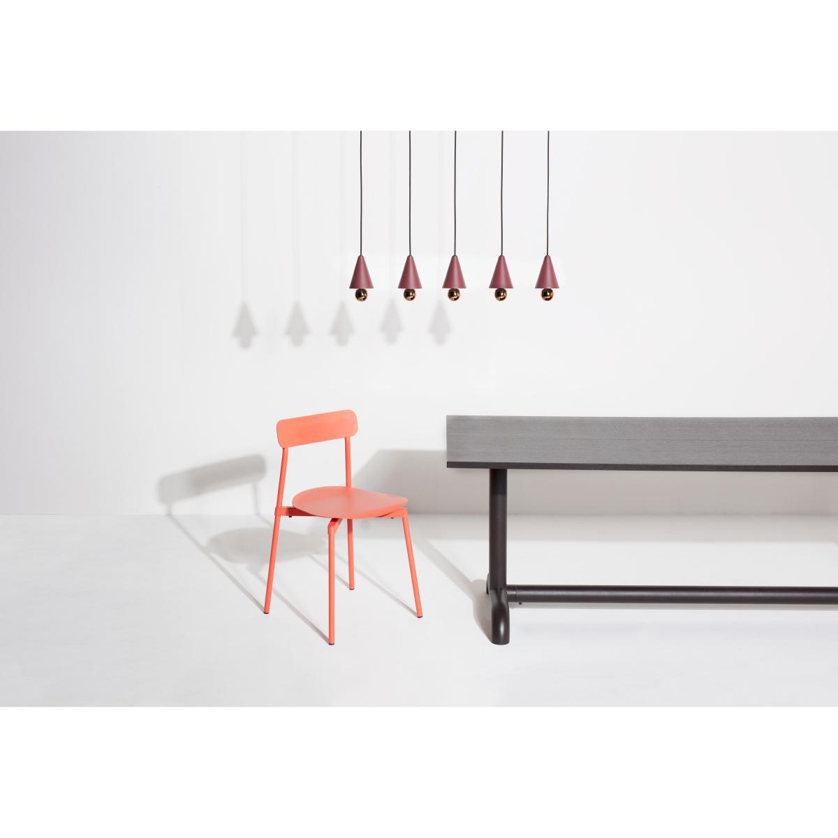 Unify Rectangular table - / 90 x 200 cm - Oak by Petite Friture Grey – image 3