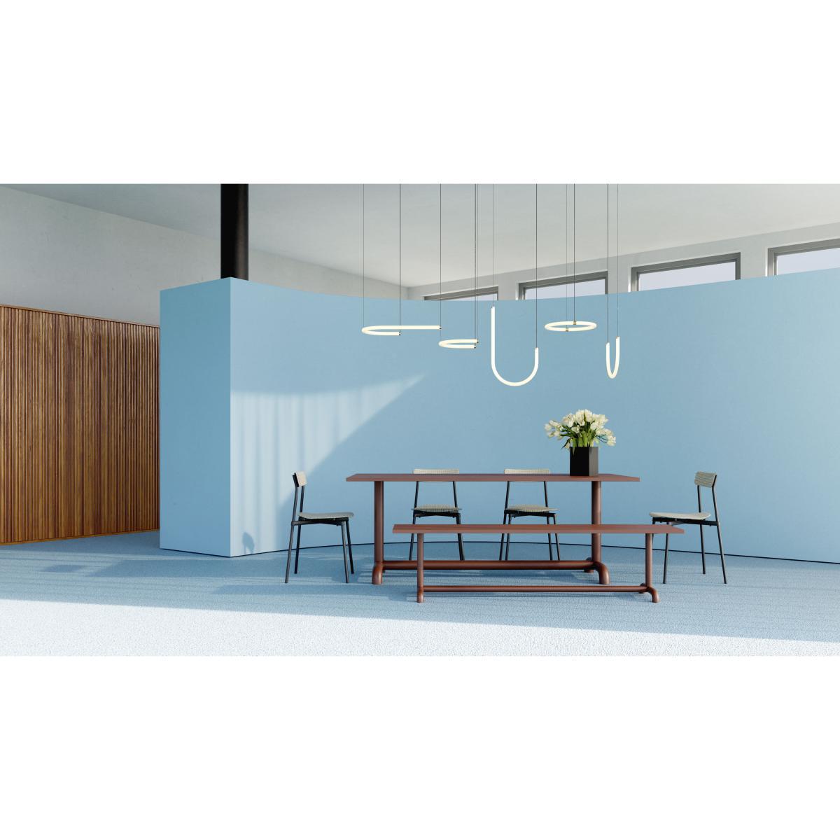 Unify Rectangular table - / 90 x 200 cm - Oak by Petite Friture Grey – image 5
