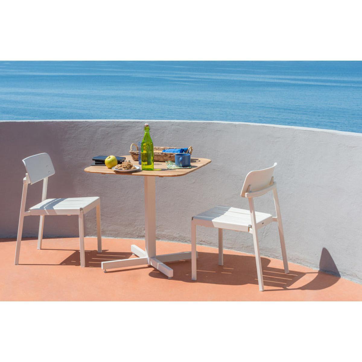 Shine Square table by Emu Brown/Beige – image 3