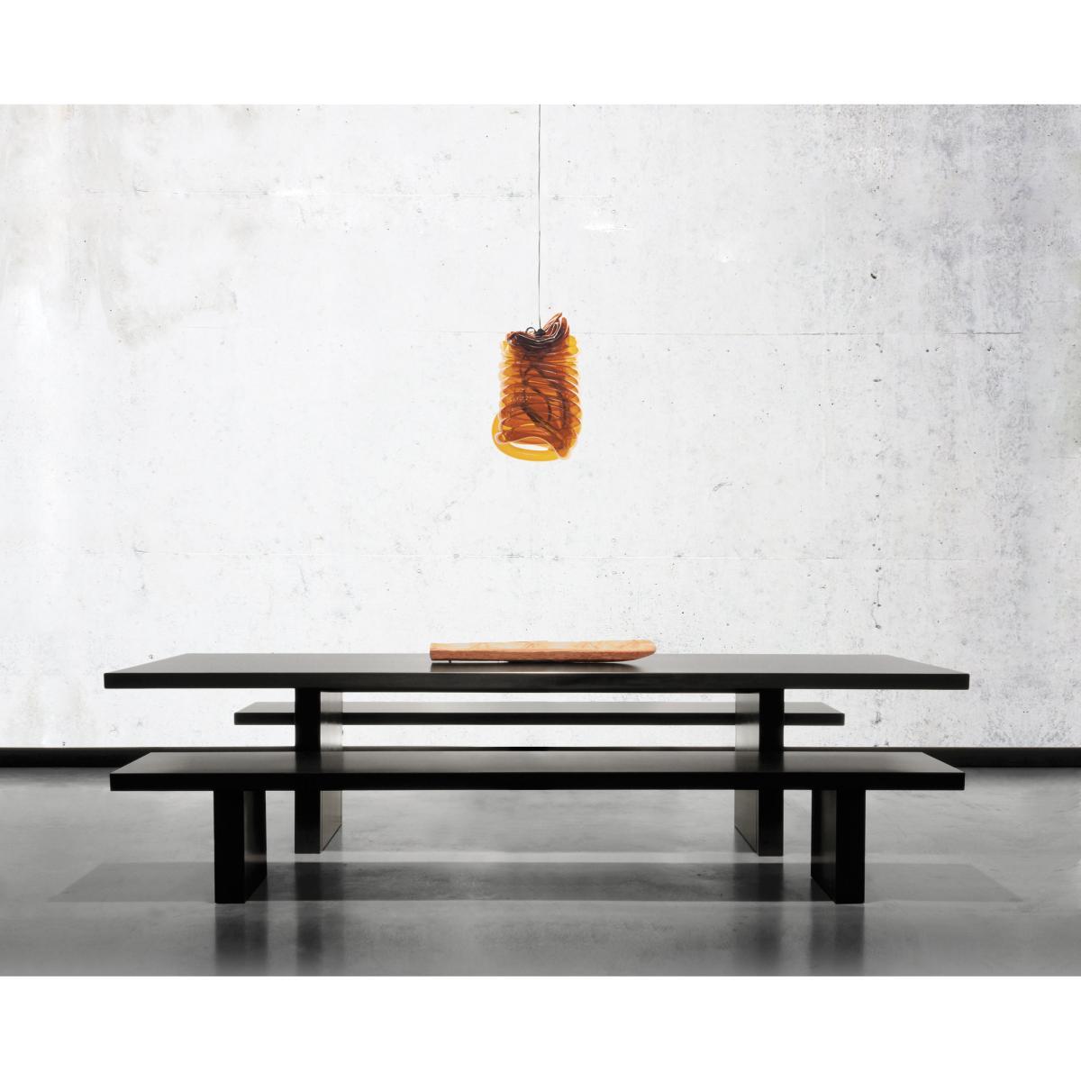 Tommaso Rectangular table - Steel version by Zeus Black – image 2