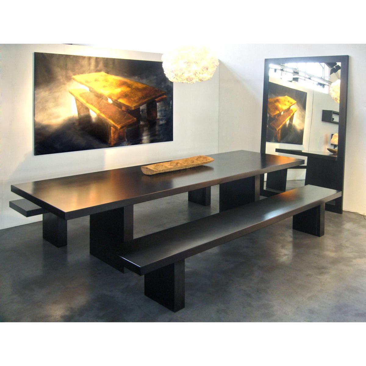 Tommaso Rectangular table - Steel version by Zeus Black – image 5