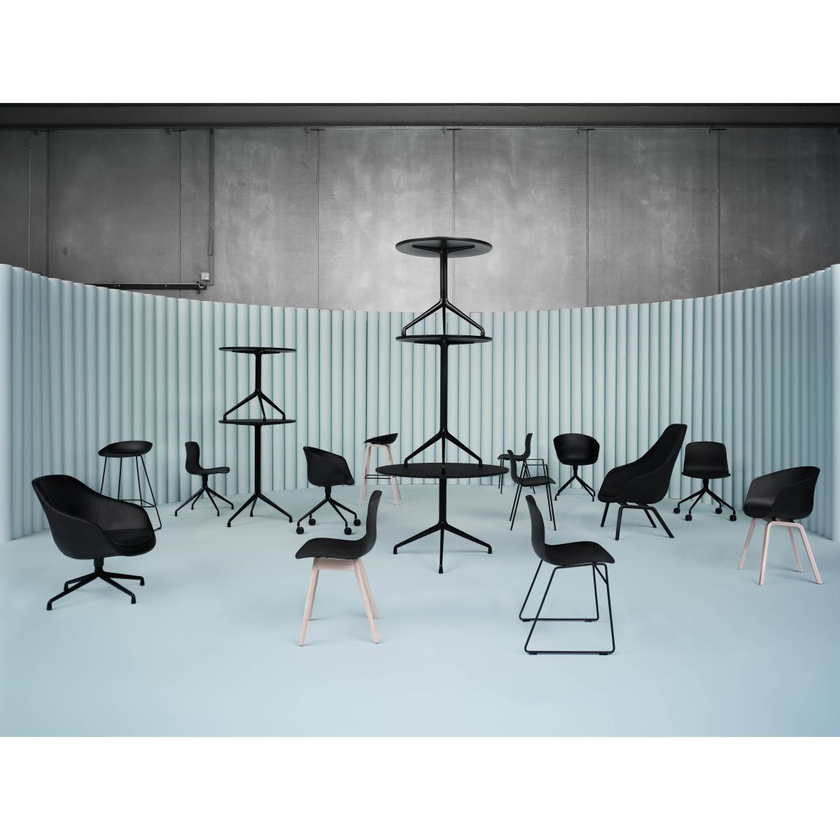 About a Table Round table - Ø 100 cm by Hay Black – image 3