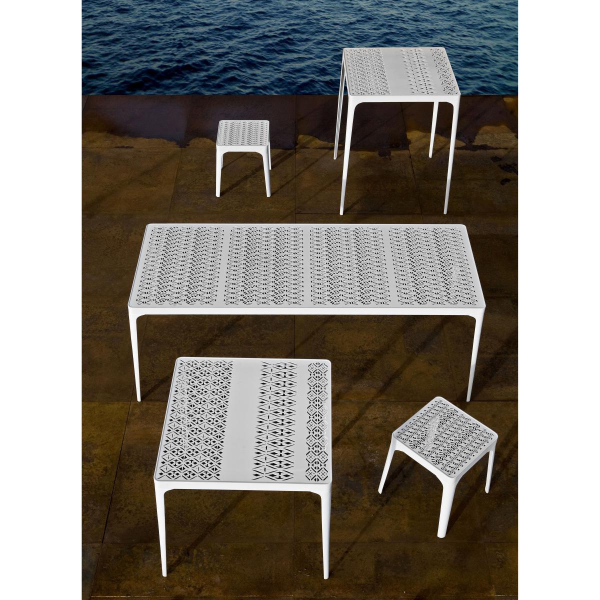 Sunrise Rectangular table - 200 x 80 cm by Driade White – image 2