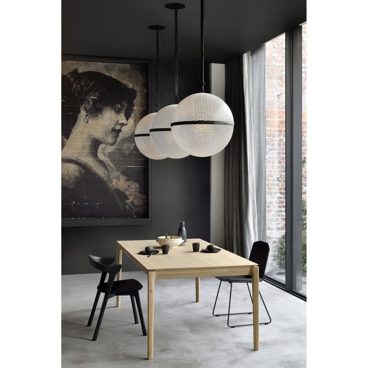 Bok Extending table - / Solid oak L 180 to 280 cm / 10 people by Ethnicraft Natural wood – image 5