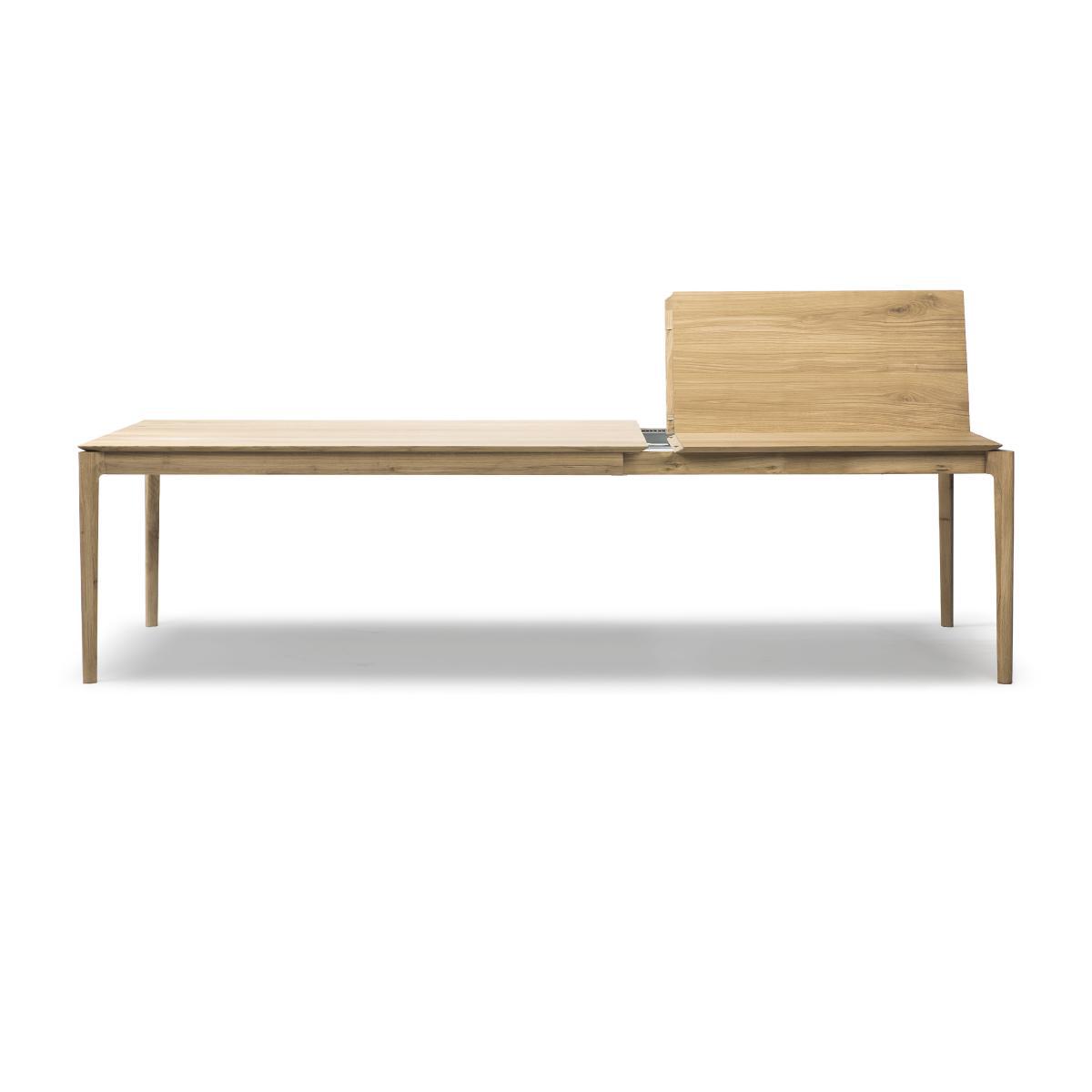 Bok Extending table - / Solid oak L 180 to 280 cm / 10 people by Ethnicraft Natural wood – image 6