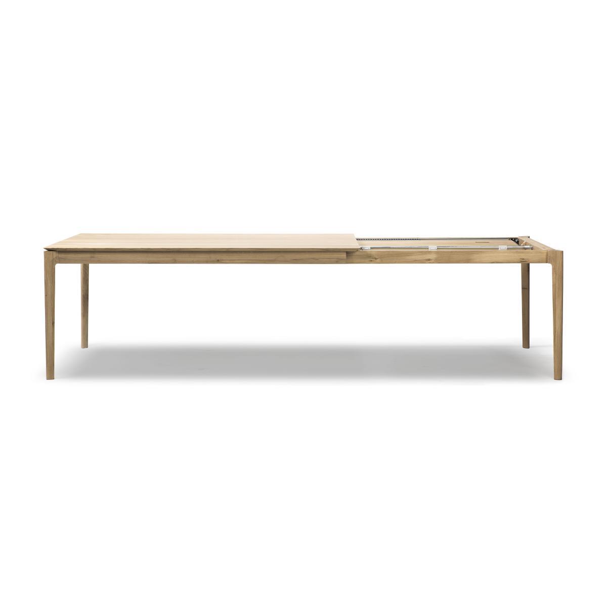 Bok Extending table - / Solid oak L 180 to 280 cm / 10 people by Ethnicraft Natural wood – image 7