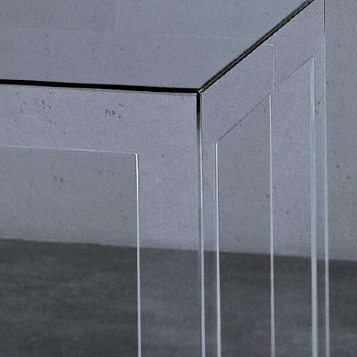Atlantis Rectangular table by Glas Italia Transparent – image 2