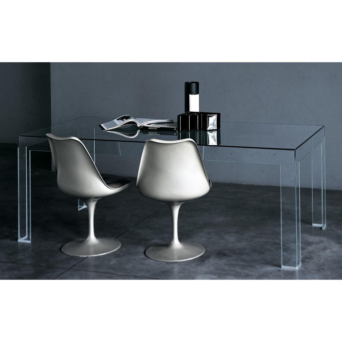 Atlantis Rectangular table by Glas Italia Transparent – image 1