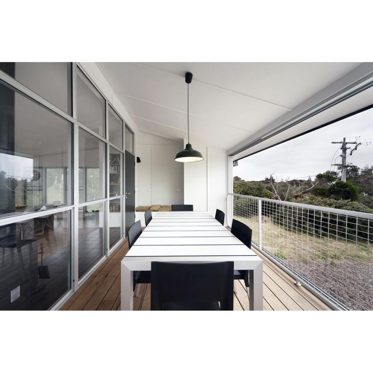 Sushi Outdoor Rectangular table - L 180 cm by Kristalia White – image 3