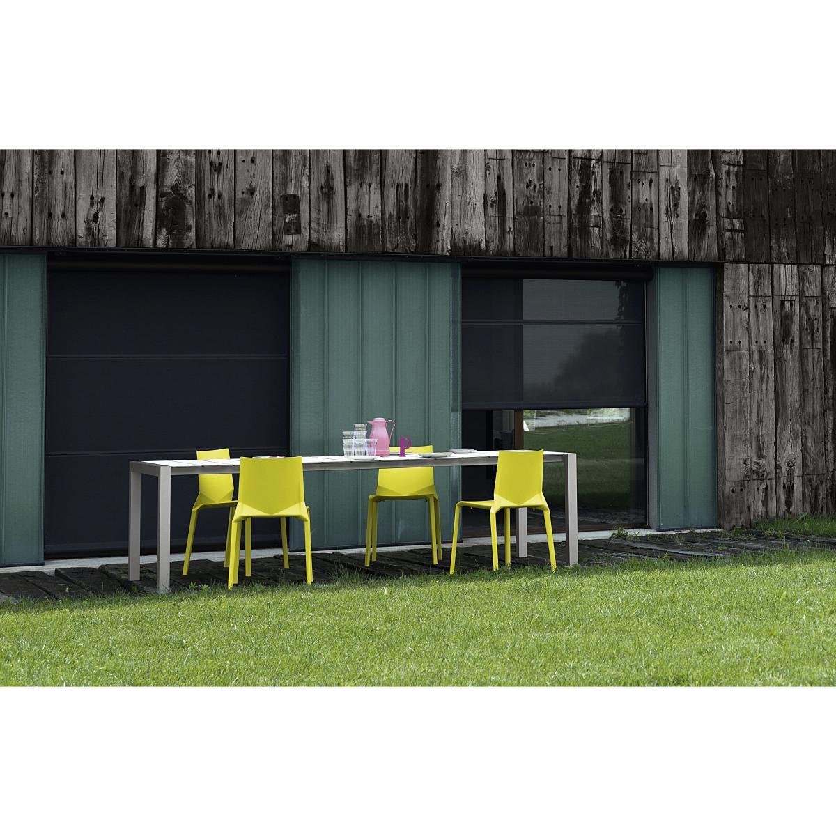 Sushi Outdoor Rectangular table - L 180 cm by Kristalia White – image 7