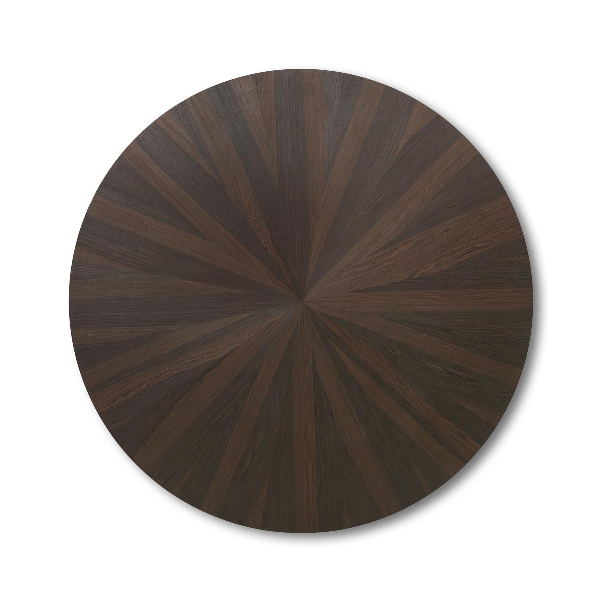 Post Round table - / Ø 150 x H 73 cm -  Hand-made marquetry by Ferm Living – image 2