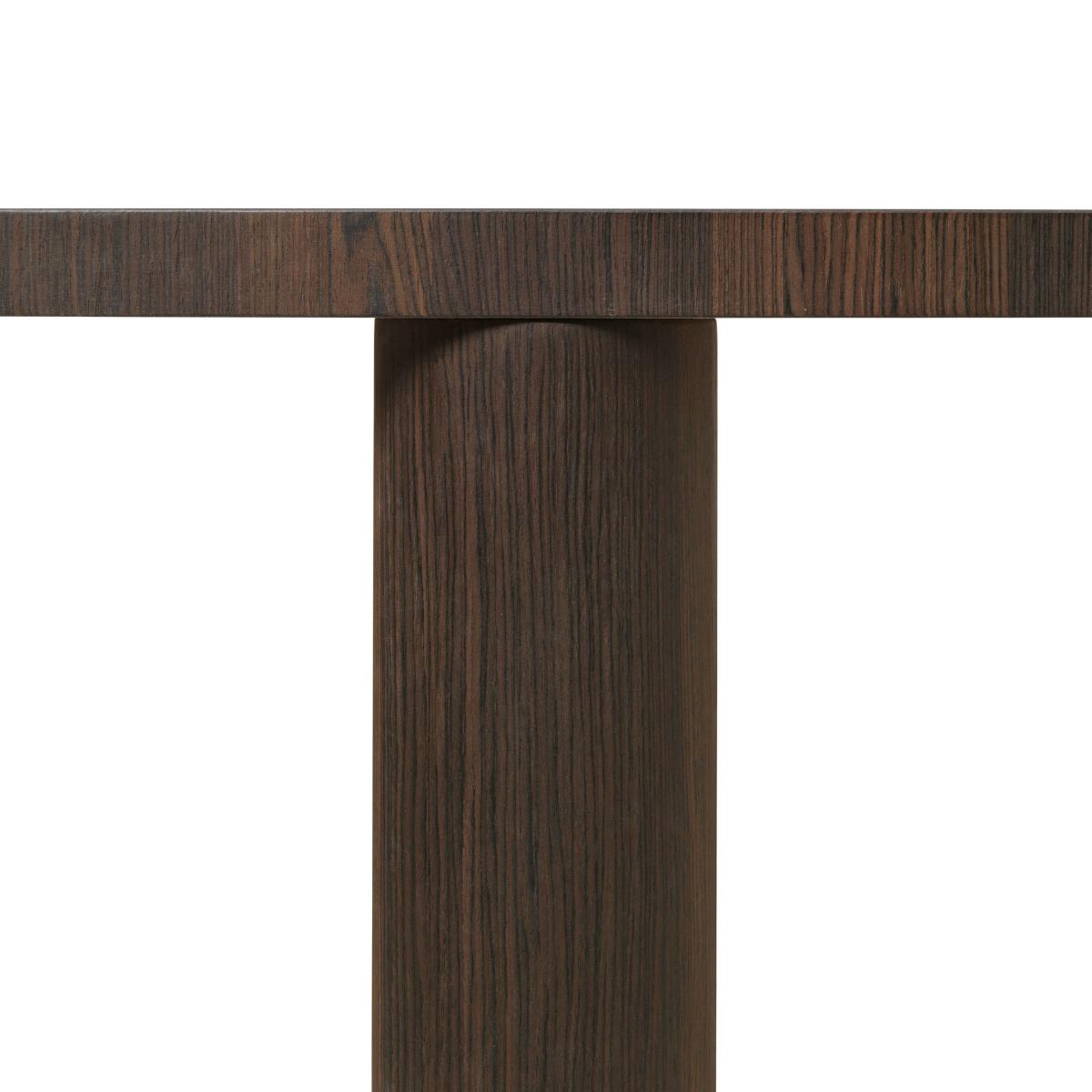 Post Round table - / Ø 150 x H 73 cm -  Hand-made marquetry by Ferm Living – image 3