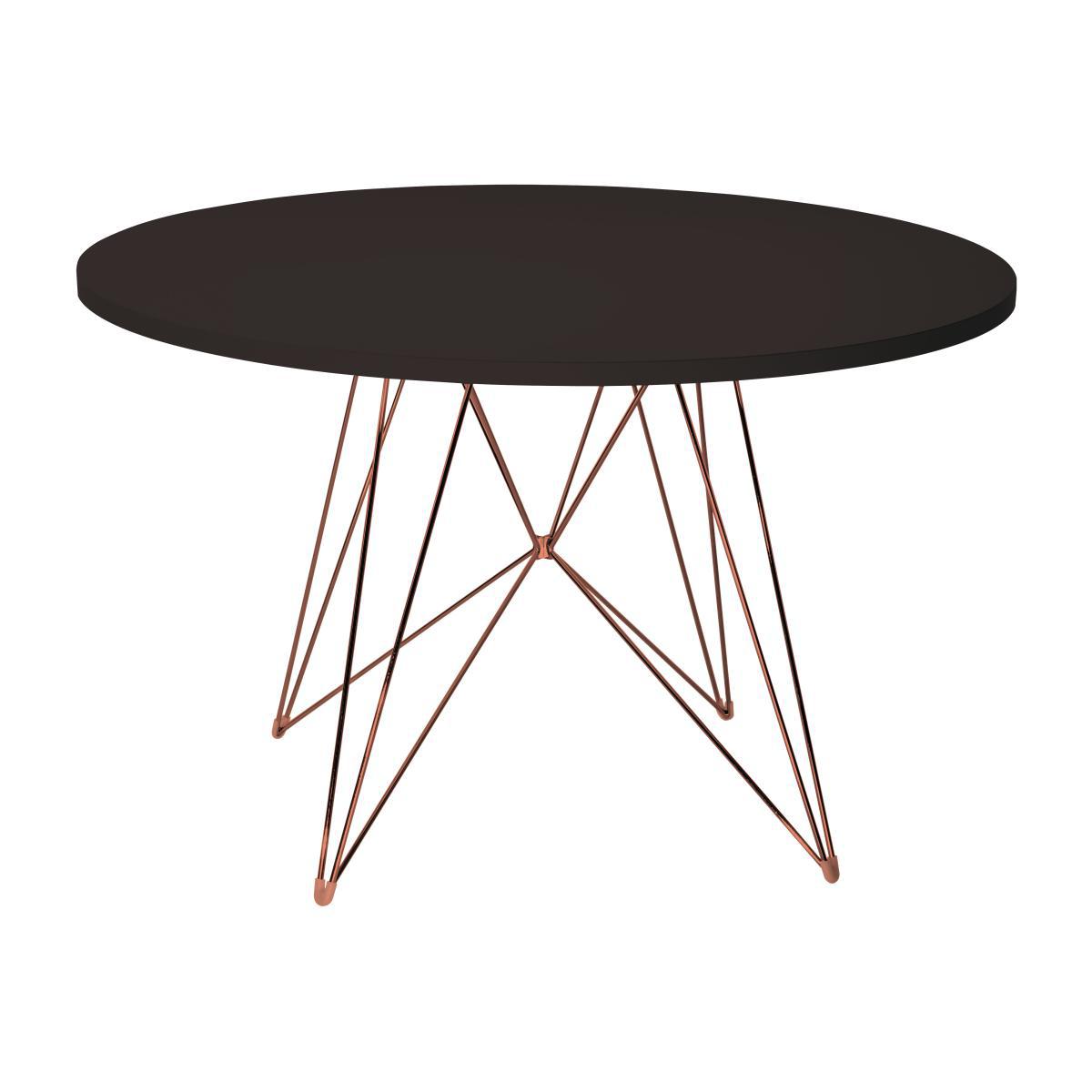 XZ3 Round table - Round - Ø 120 cm by Magis Black