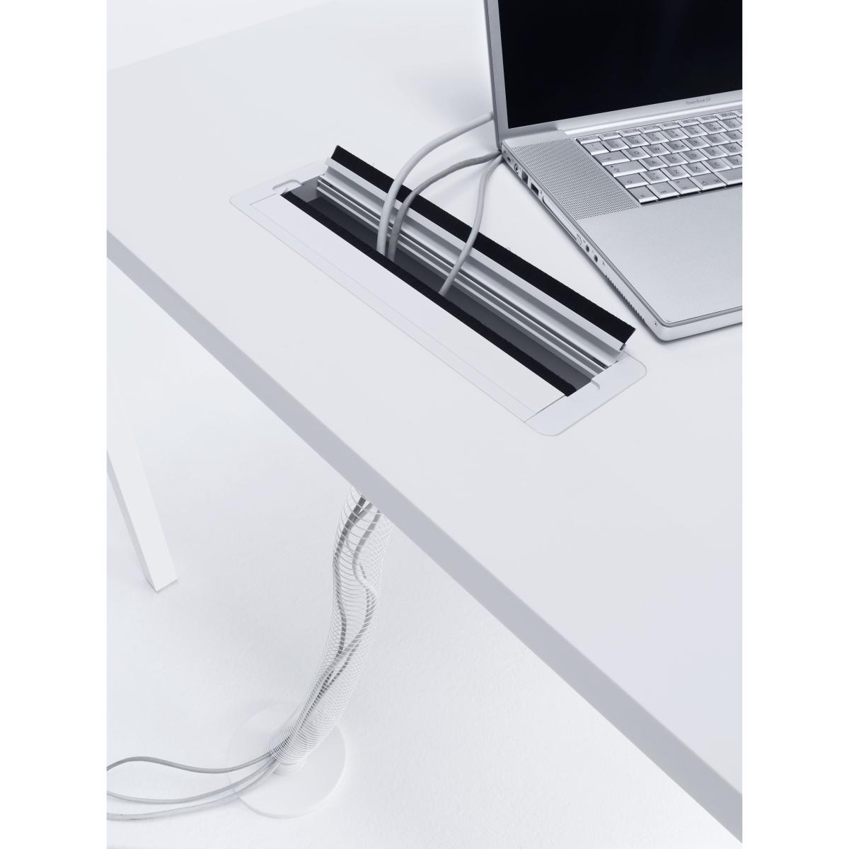 Tense Rectangular table - 100 x 220 cm by MDF Italia White – image 3