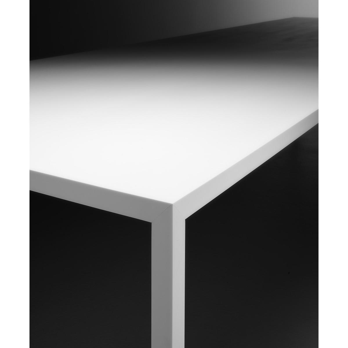 Tense Rectangular table - 100 x 220 cm by MDF Italia White – image 6