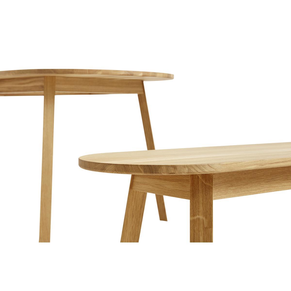 Triangle Oval table - / 250 x 85 cm by Hay Beige – image 2