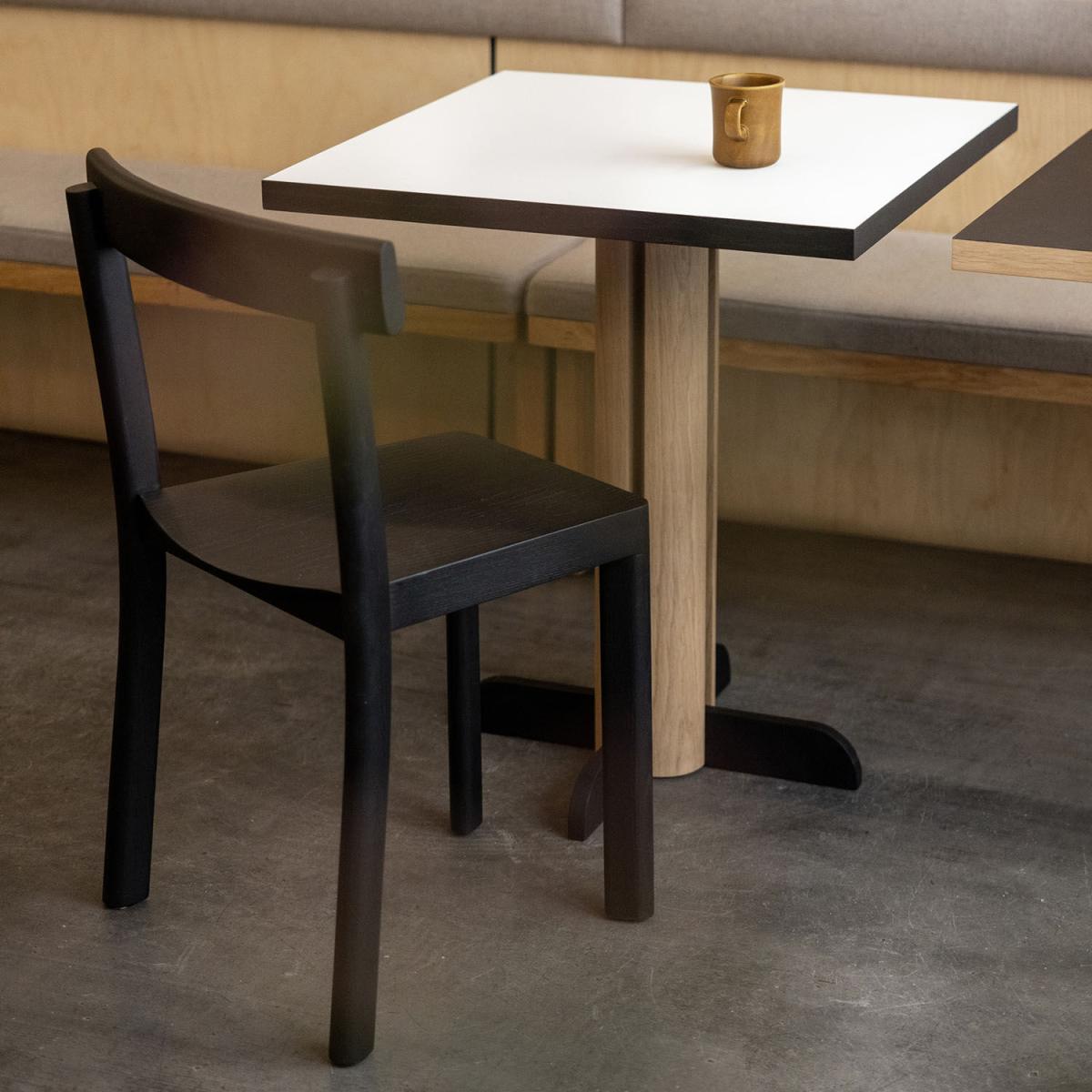 Toucan Square table wood white / 65 x 65 cm - KANN DESIGN – image 3