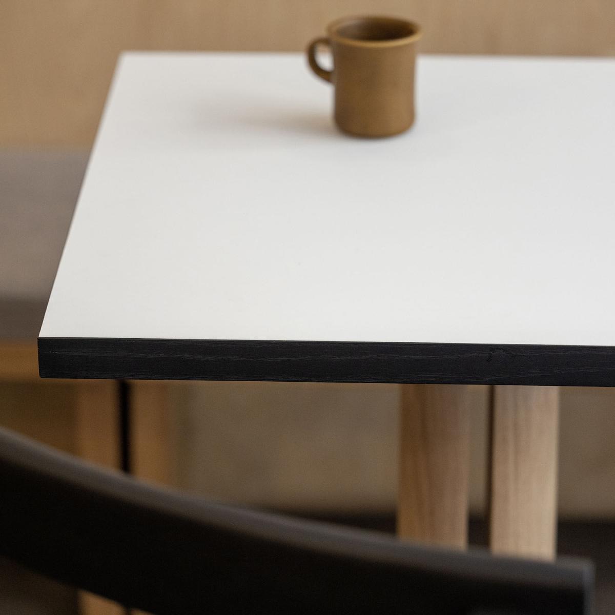 Toucan Square table wood white / 65 x 65 cm - KANN DESIGN – image 4