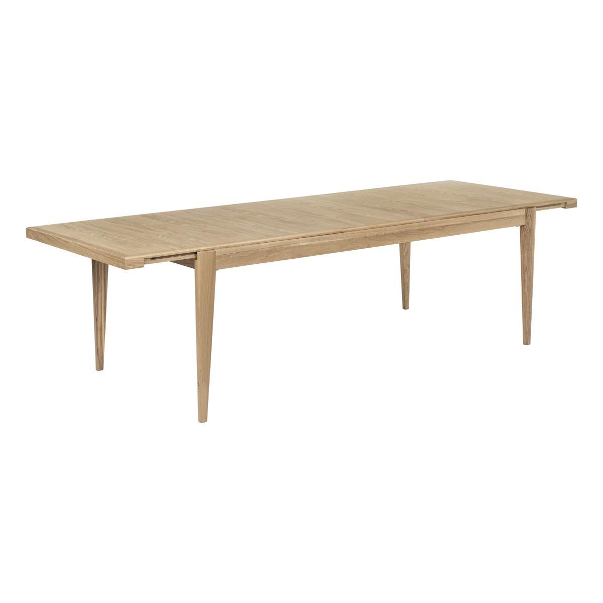 S-table Extending table - / 1951 reissue - / 220 to 320 cm - 6 to 10 people by Gubi Natural wood – image 2