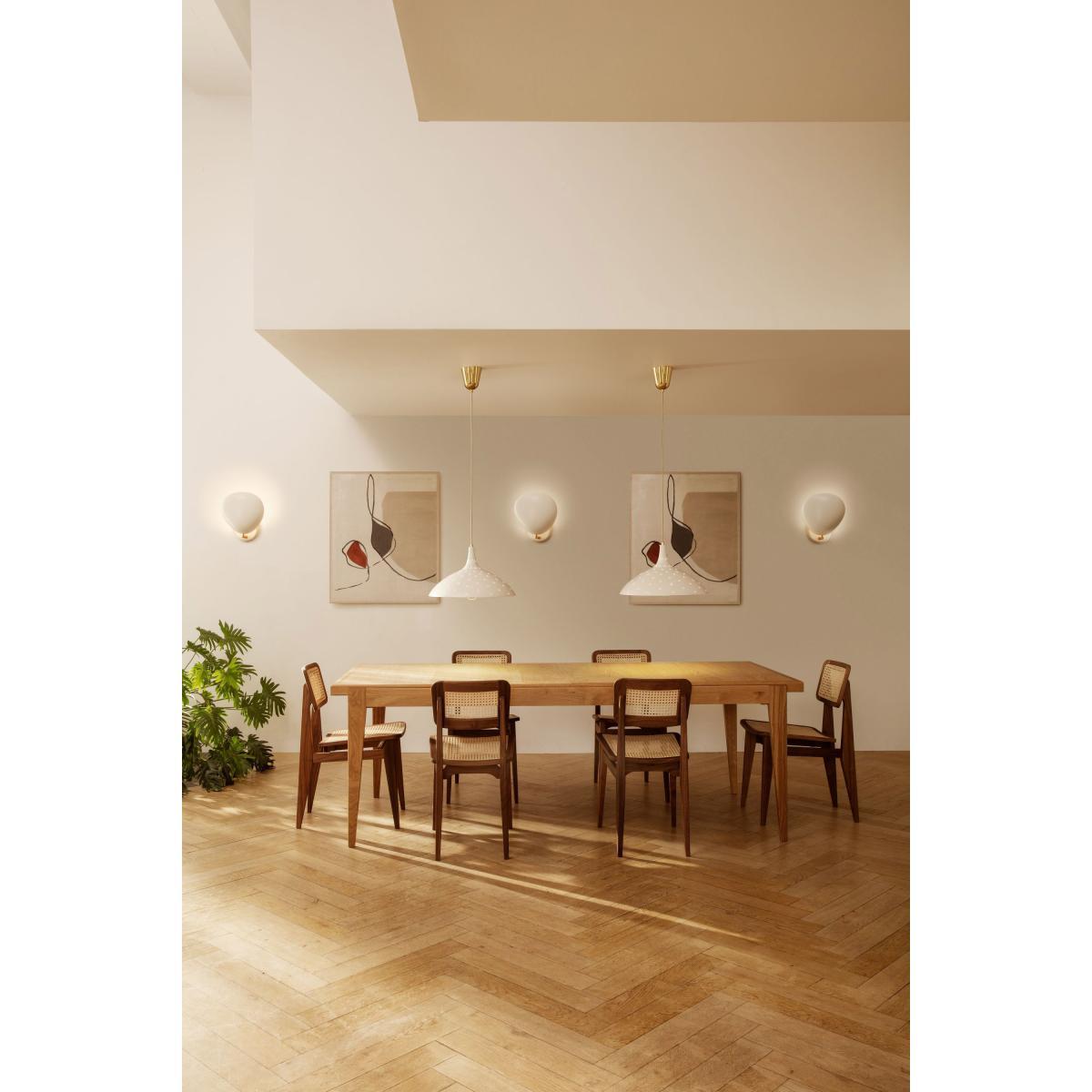 S-table Extending table - / 1951 reissue - / 220 to 320 cm - 6 to 10 people by Gubi Natural wood – image 4