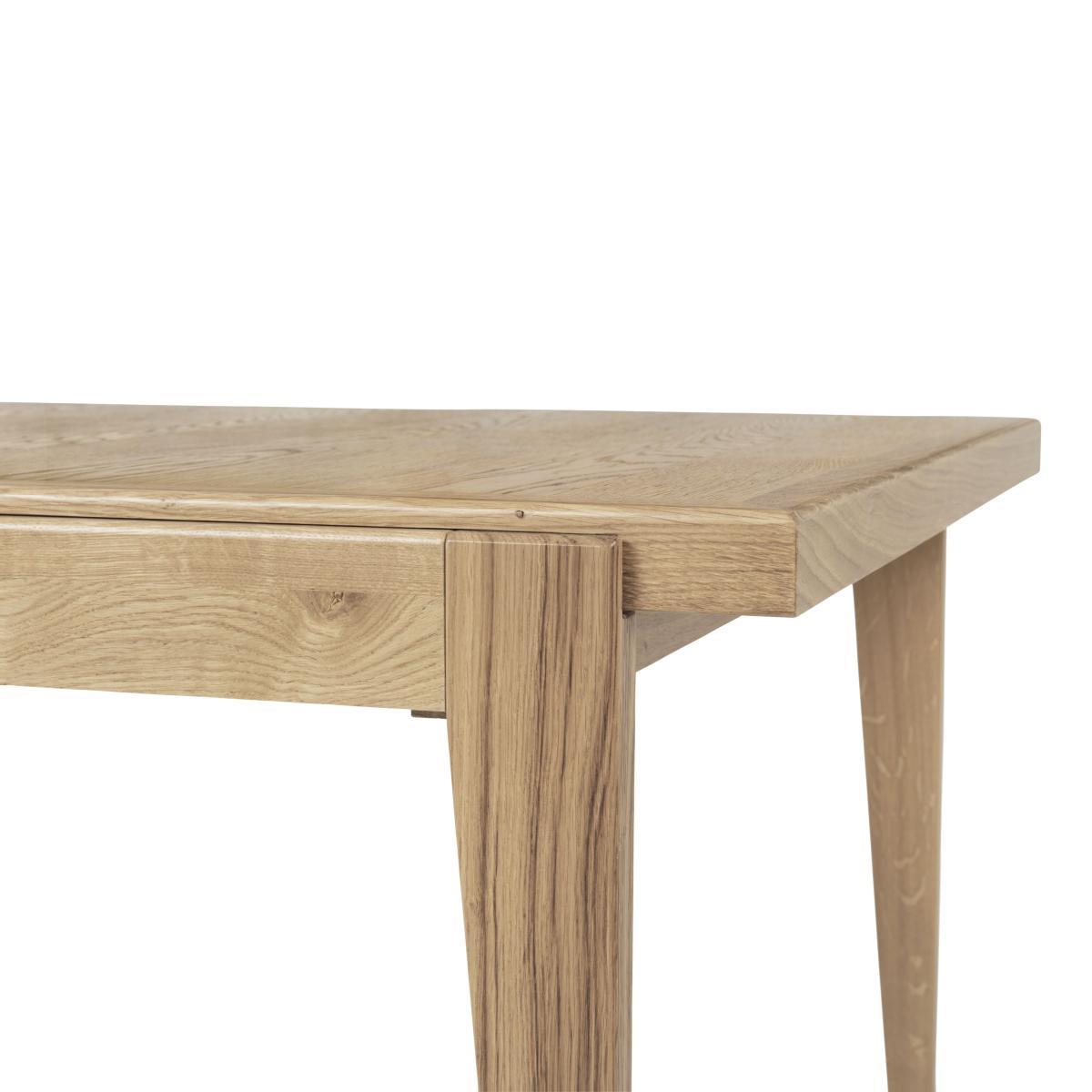S-table Extending table - / 1951 reissue - / 220 to 320 cm - 6 to 10 people by Gubi Natural wood – image 6