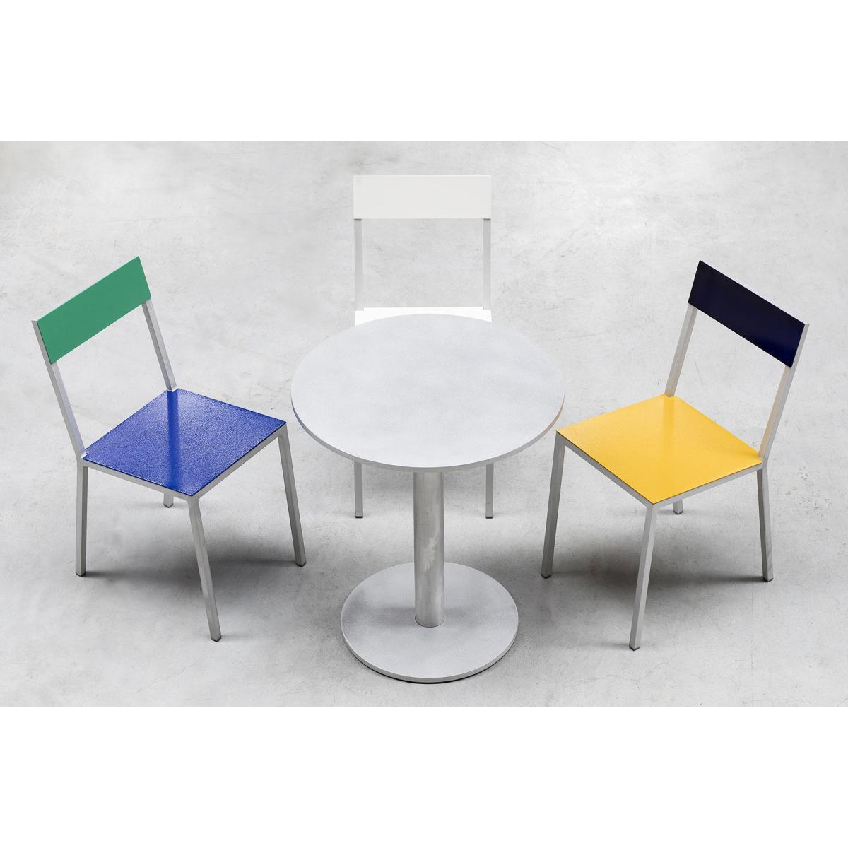 S Round table - / Aluminium - Ø 65.5 cm by valerie objects Grey/Metal – image 4