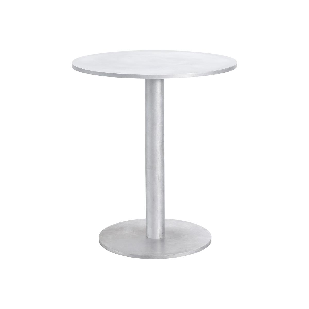 S Round table - / Aluminium - Ø 65.5 cm by valerie objects Grey/Metal – image 1