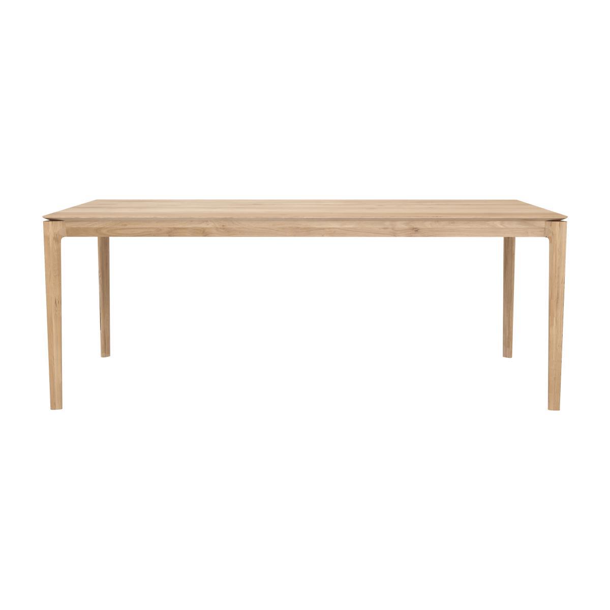 Bok Rectangular table - / Solid oak 200 x 95 cm / 8 people by Ethnicraft Natural wood – image 1