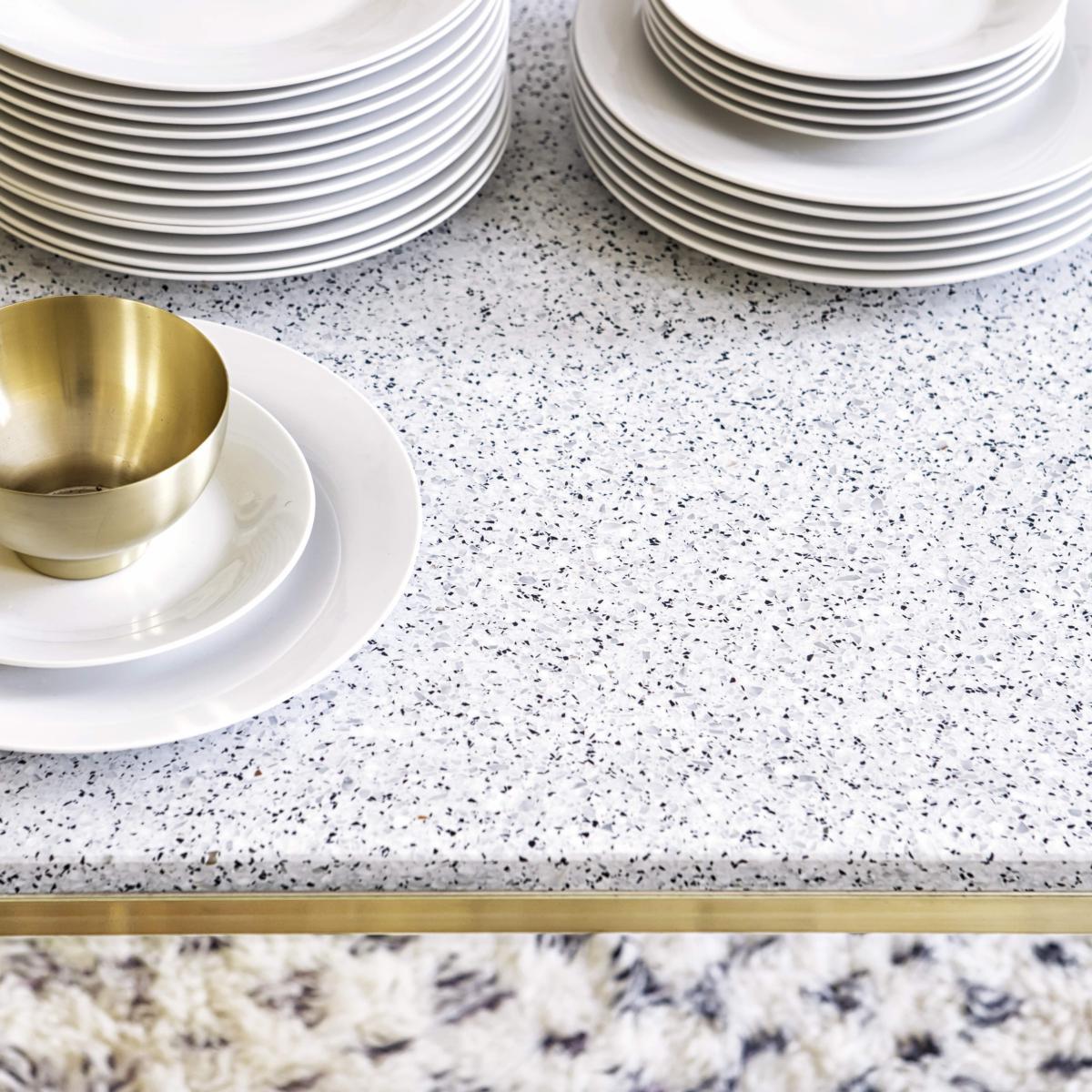Terrazzo Rectangular table - / 190 x 90 cm by RED Edition White – image 3