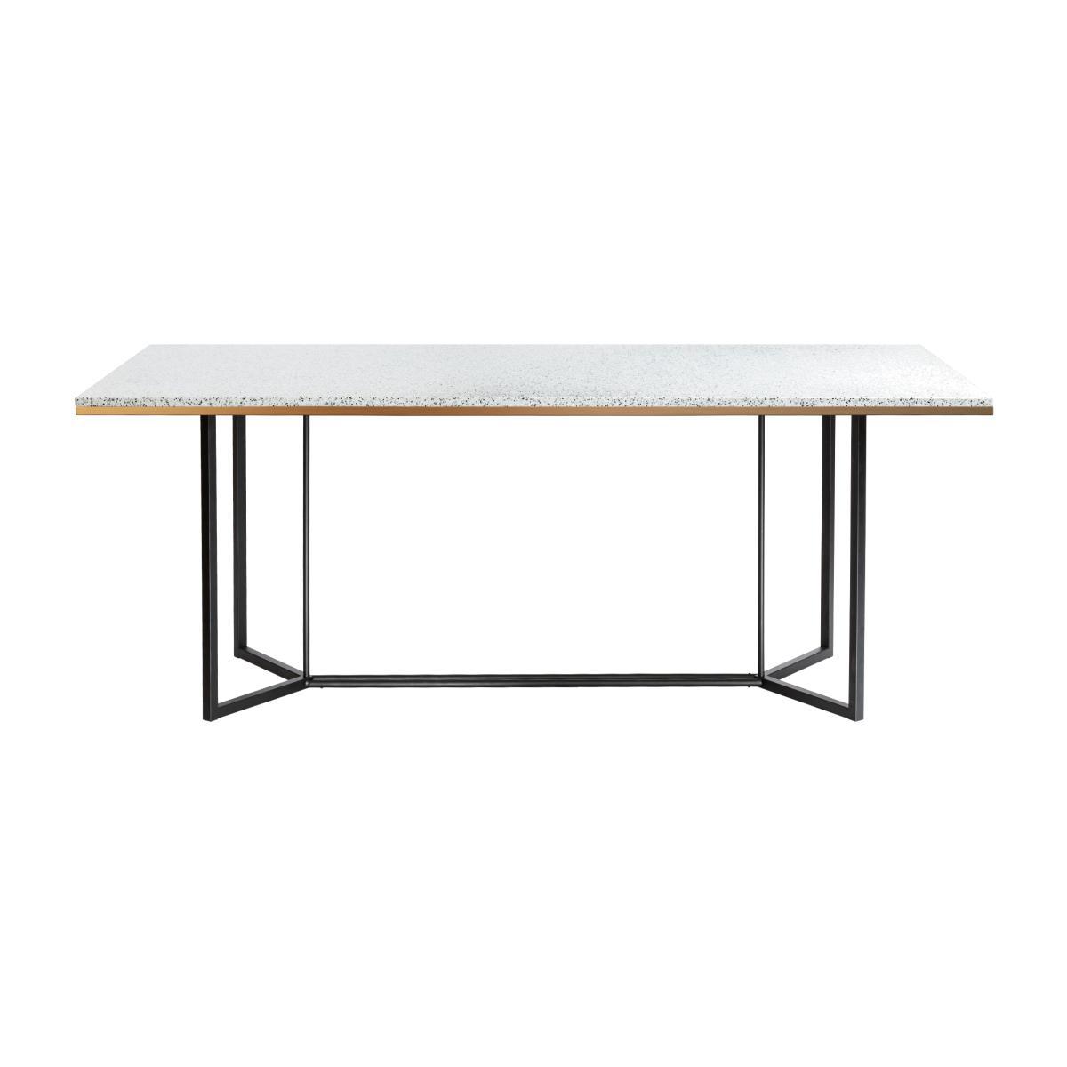 Terrazzo Rectangular table - / 190 x 90 cm by RED Edition White – image 1