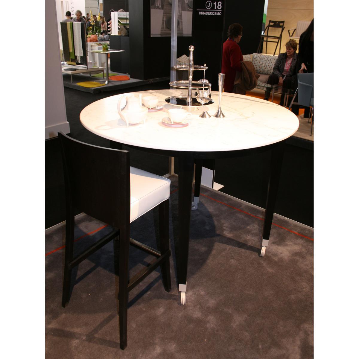 Neoz Round table - Ø 129 cm by Driade Natural wood – image 3