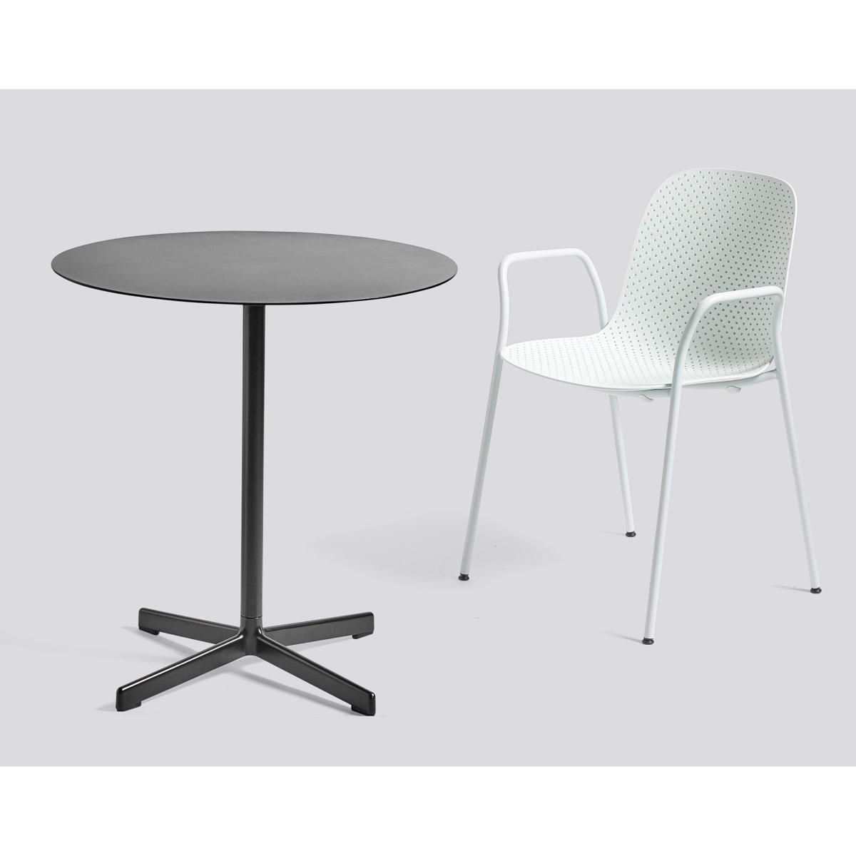 Neu Round table - Ø 70 cm by Hay Black – image 2