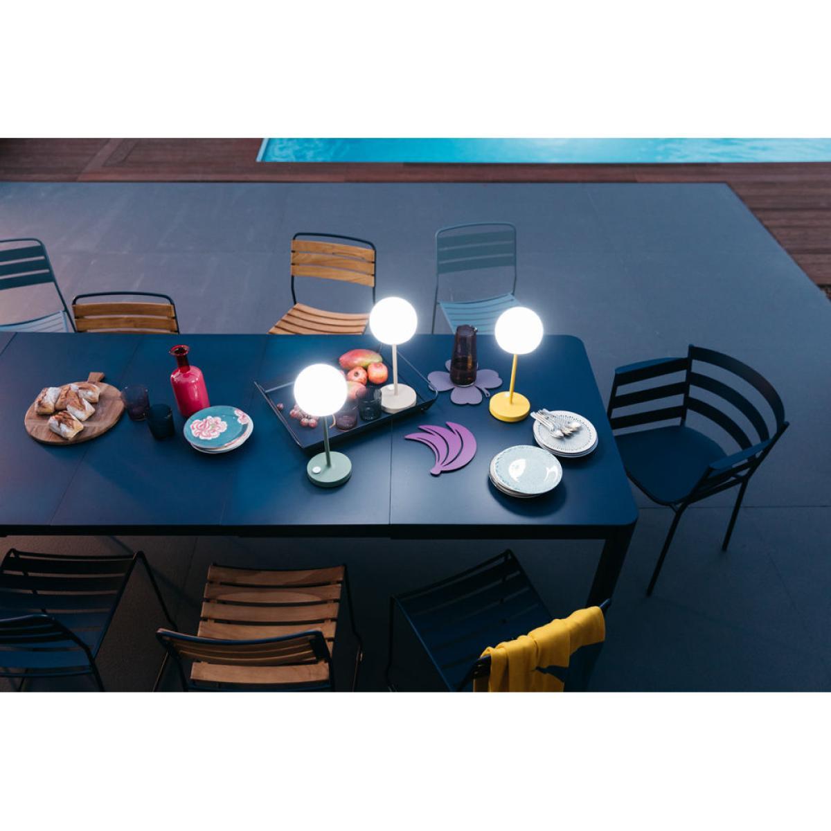 Ribambelle Medium Extending table - / L 149 to 234 cm - 6 to 10 people by Fermob Grey – image 3