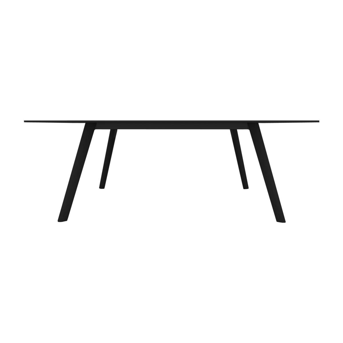 Pilo Rectangular table by Magis Black