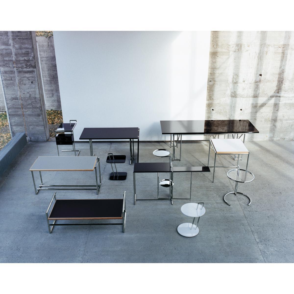 Jean Extending table - / 1929 reissue - Foldable & adjustable legs by ClassiCon White/Natural wood/Metal – image 8