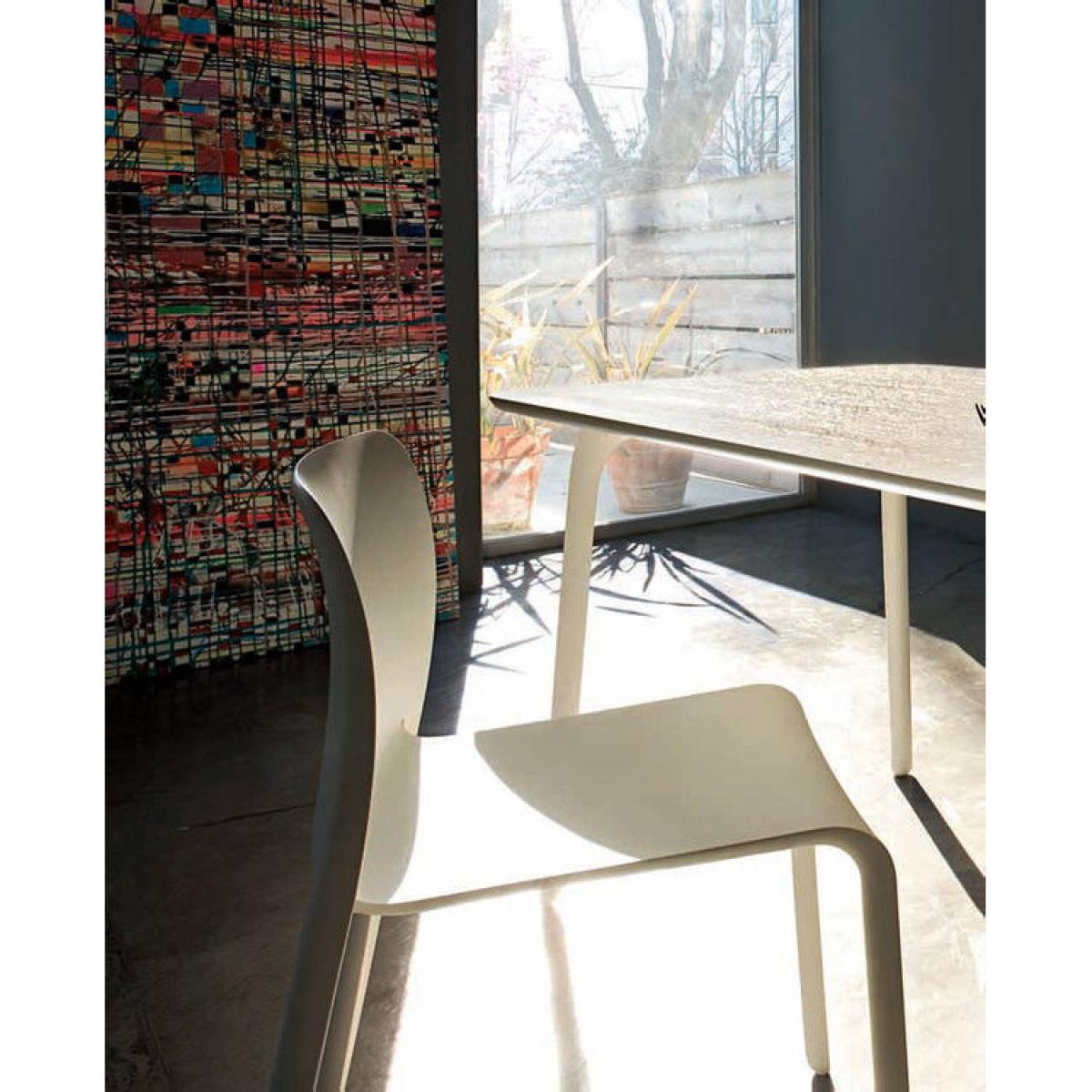 First Rectangular table - Rectangular - Indoor and outdoor use by Magis White – image 2