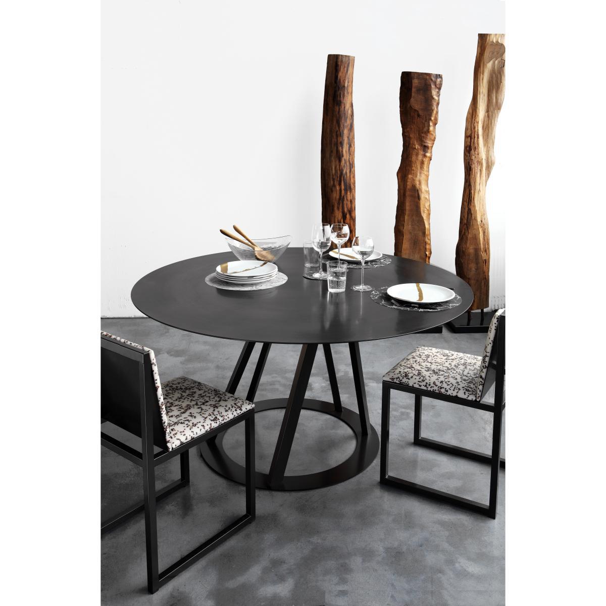 Big Irony Round table - Ø 147 cm - Round table by Zeus Black – image 2