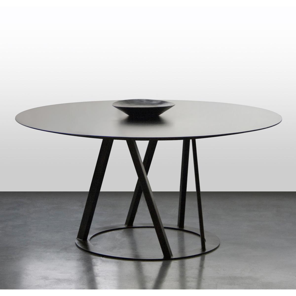 Big Irony Round table - Ø 147 cm - Round table by Zeus Black – image 3
